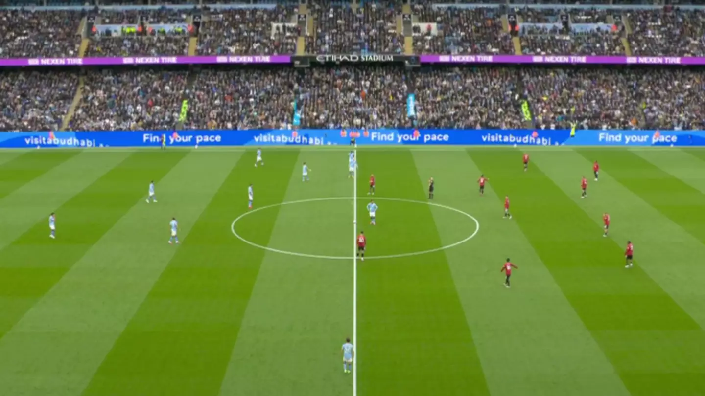 Man Utd Fans Furious After Spotting What Happened Minutes Before Kick-Off in Manchester Derby