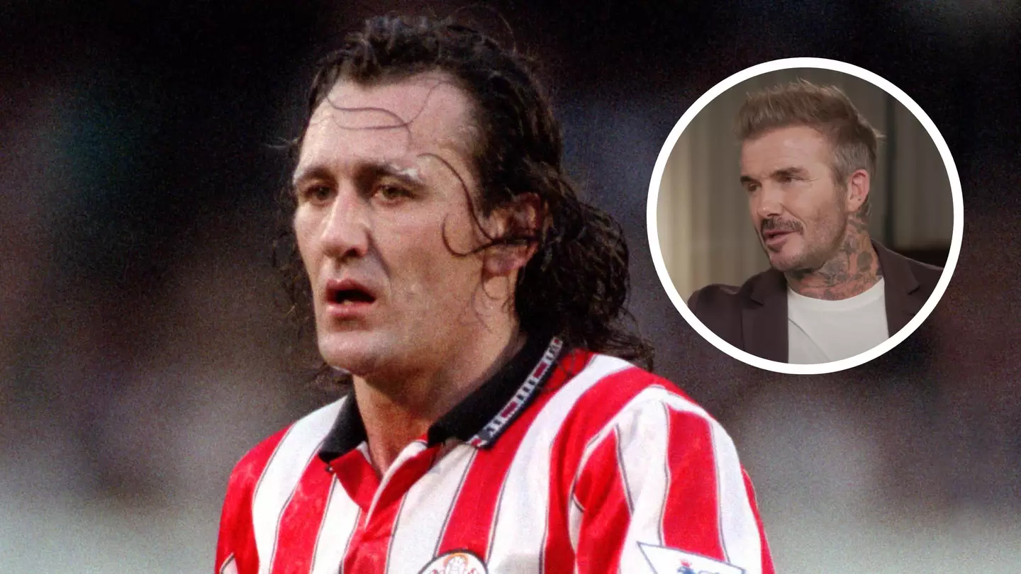 Football's biggest hardman wanted to 'strangle' Chelsea legend and left David Beckham terrified