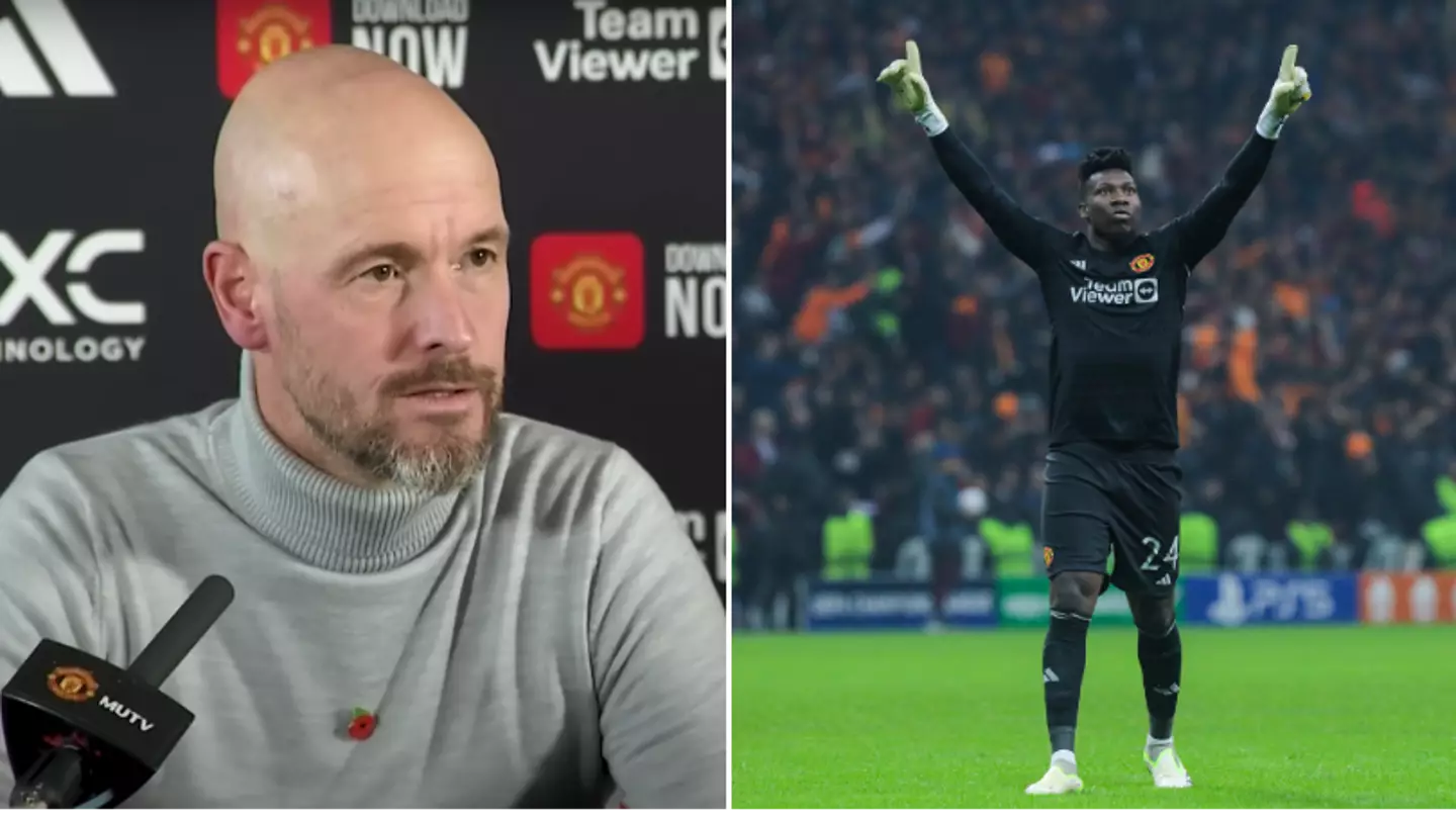 Erik ten Hag claims Andre Onana is the 'second best goalkeeper' in the Premier League with shock name top