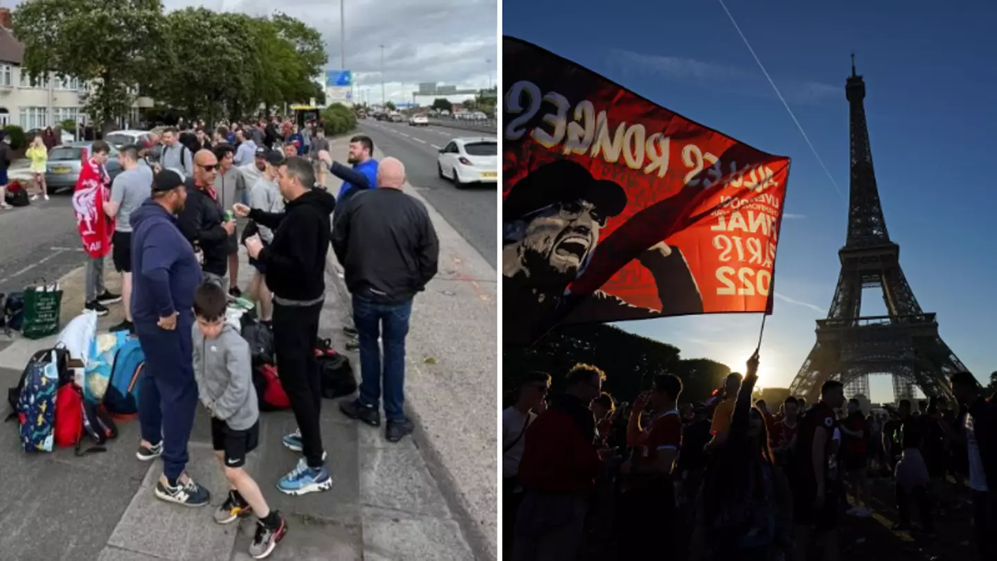 Liverpool Fans Left Stranded As Coaches Fail To Arrive For Paris Trip