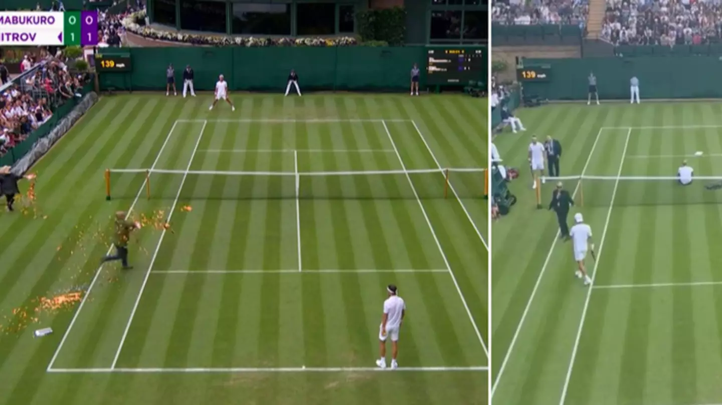 Just Stop Oil protest forces play to be suspended at Wimbledon