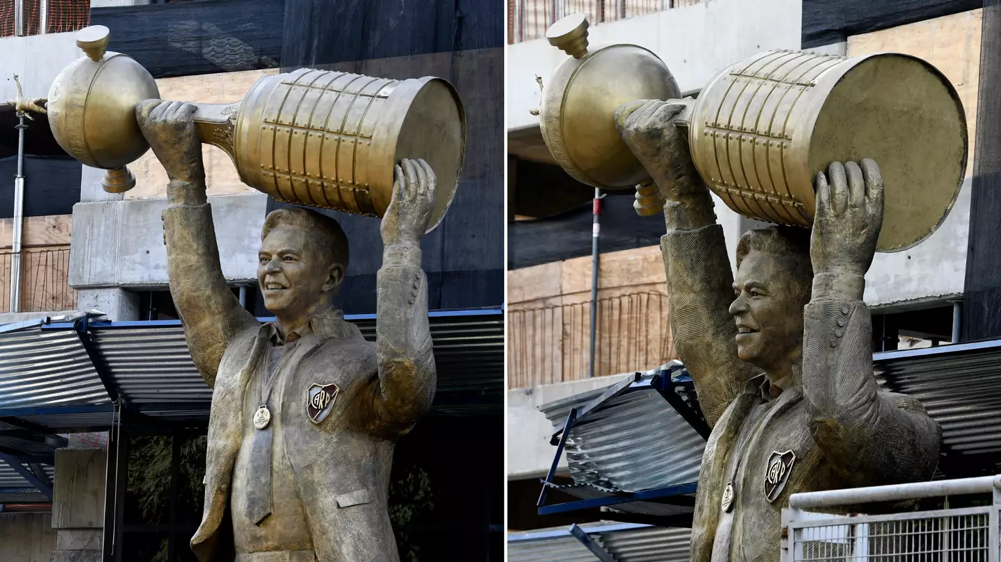 New Al Ittihad manager Marcelo Gallardo has one of the most bizarre X-rated statues in football