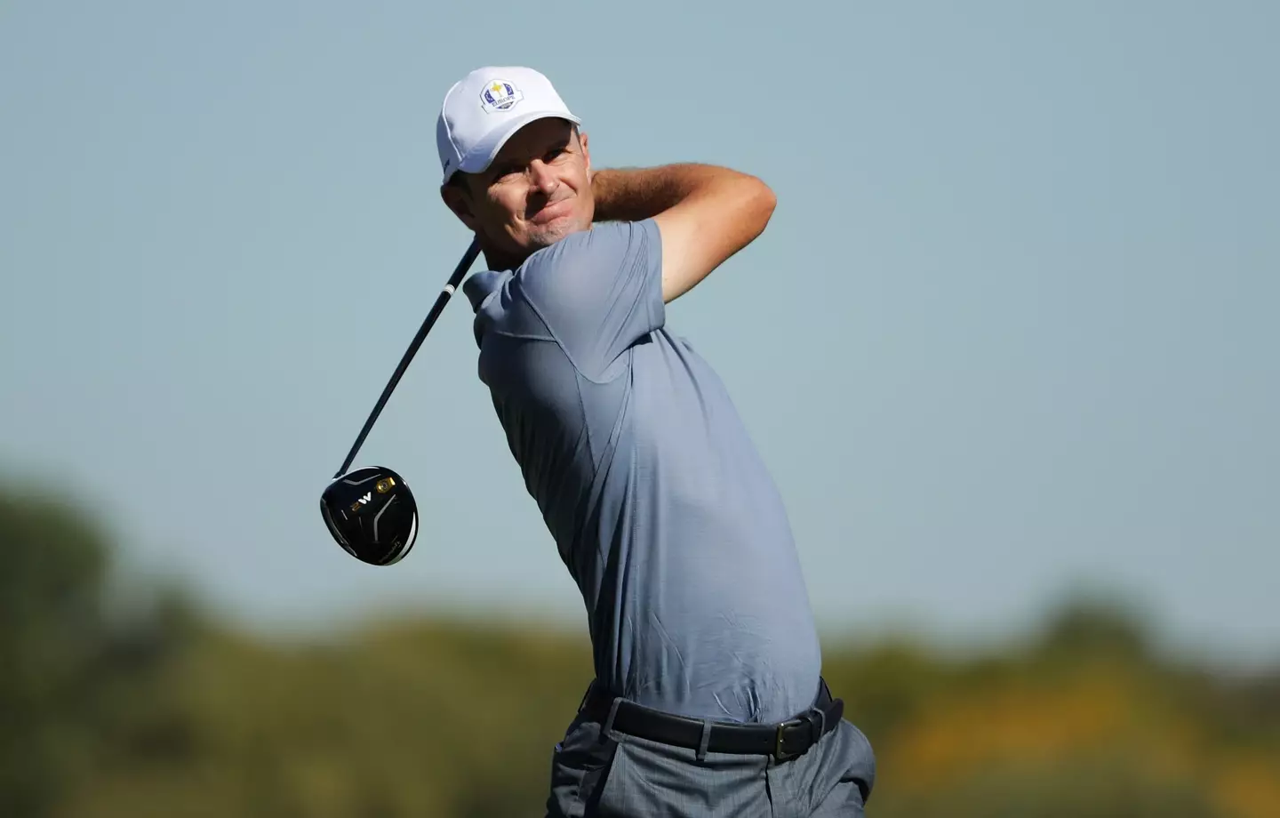 Justin Rose at the 2016 Ryder Cup. Image: Streeter Lecka / Staff via Getty