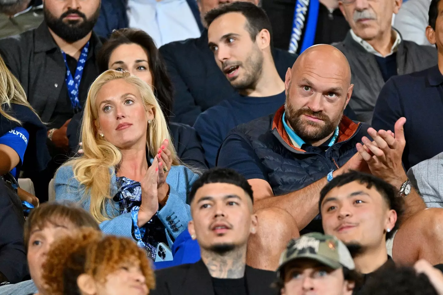 Tyson and Paris Fury. Image: Marco M. Mantovani / Stringer via Getty