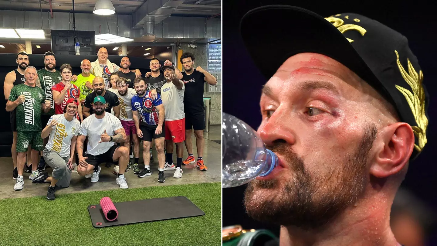Tyson Fury sparring partner responds to reports he dropped champion in training ahead of Oleksandr Usyk fight