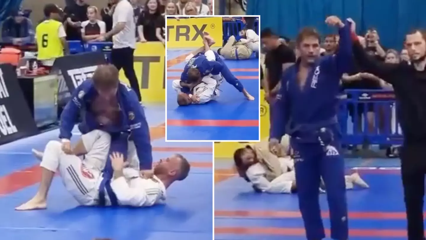 Tom Hardy wins a gold medal at Jiu-Jitsu tournament, footage emerges