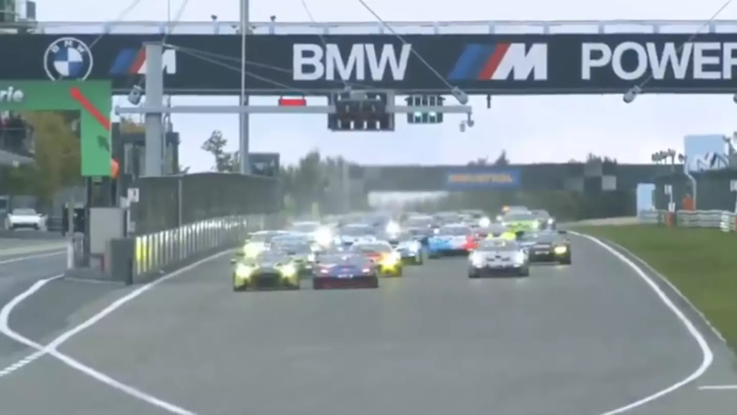 Max Verstappen Makes Statement Seconds Into GT3 Debut Race