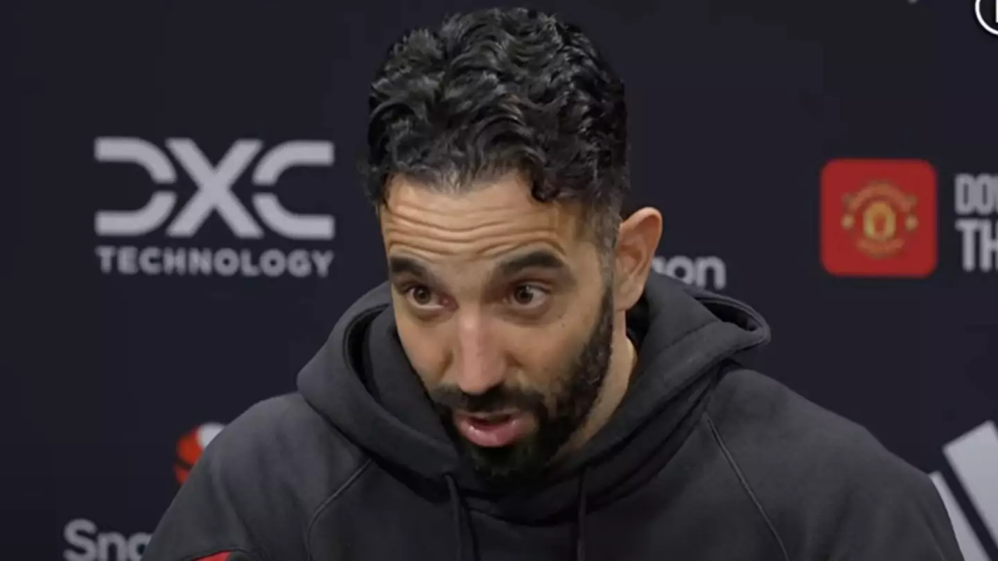 Ruben Amorim immediately fires back at Gary Neville after 'love in' comments on Sky Sports