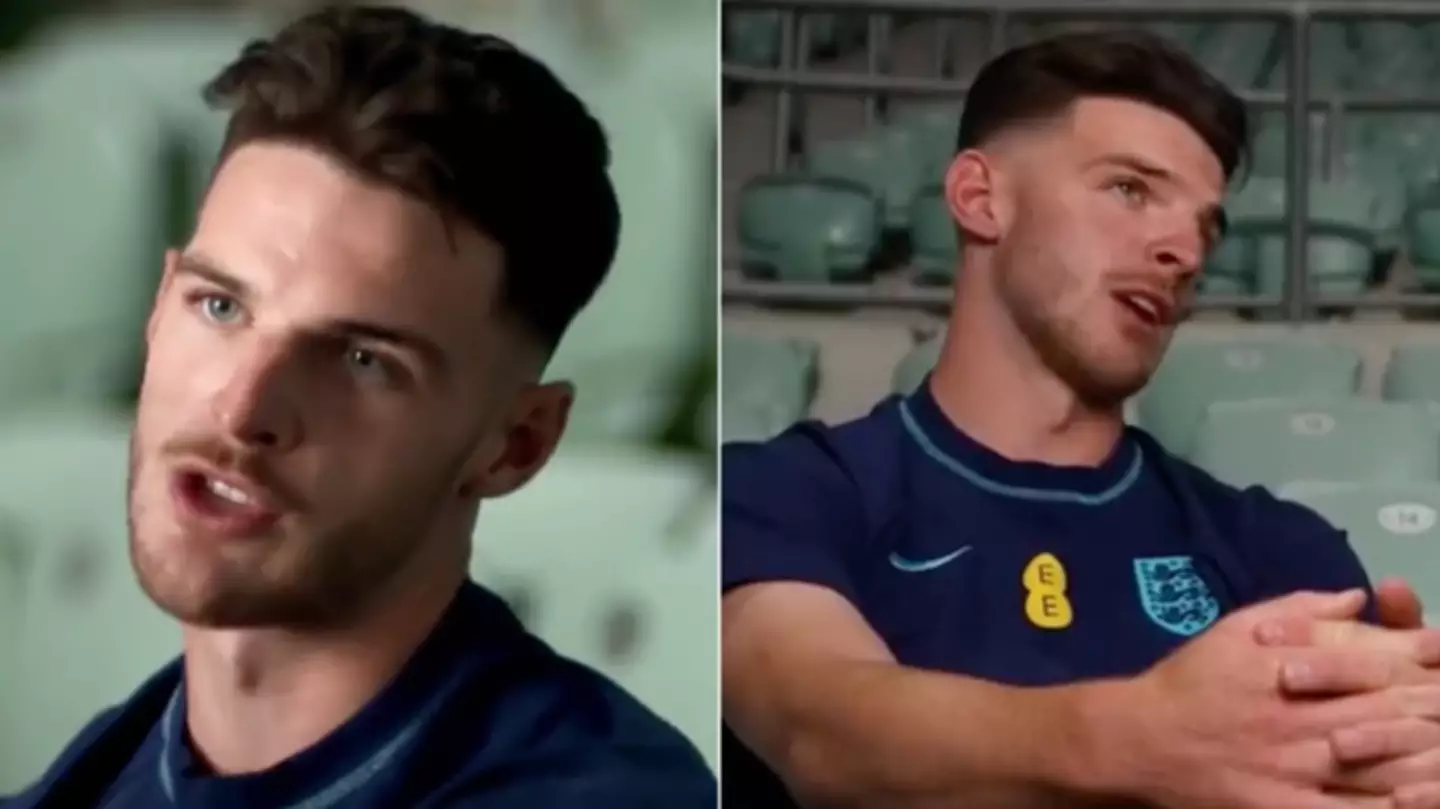 Declan Rice was asked to rank his top four role models and chose two Arsenal players