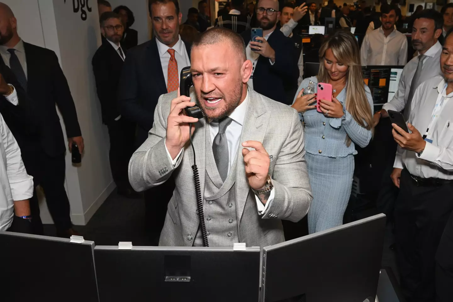 McGregor made an offer to fans with his new betting firm. Image: Getty