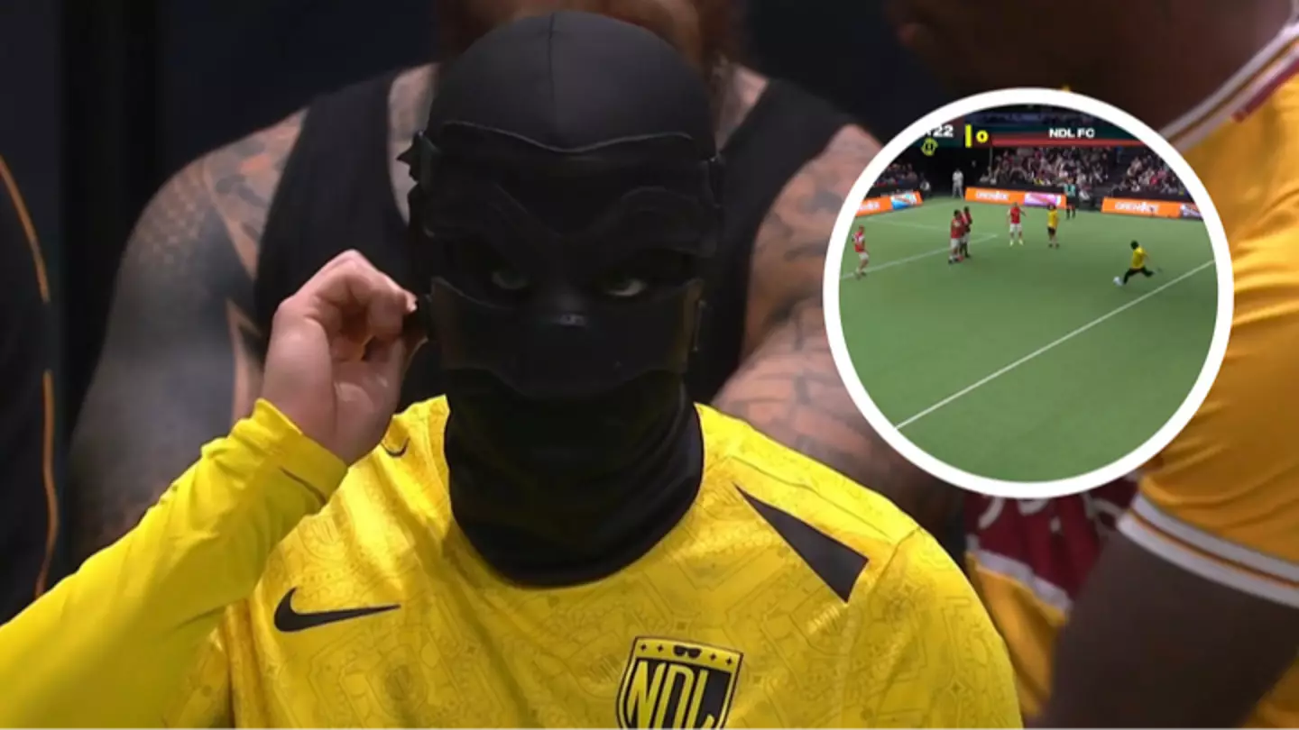 Fans Think They Have Worked Out 'Masked' Premier League Star at Baller League