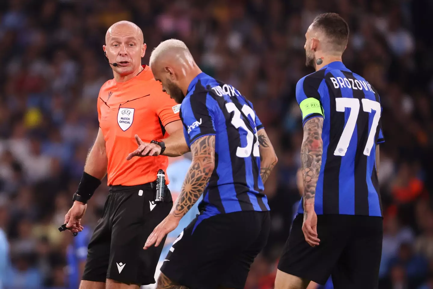 Szymon Marciniak has refereed two of football's biggest games this season. (