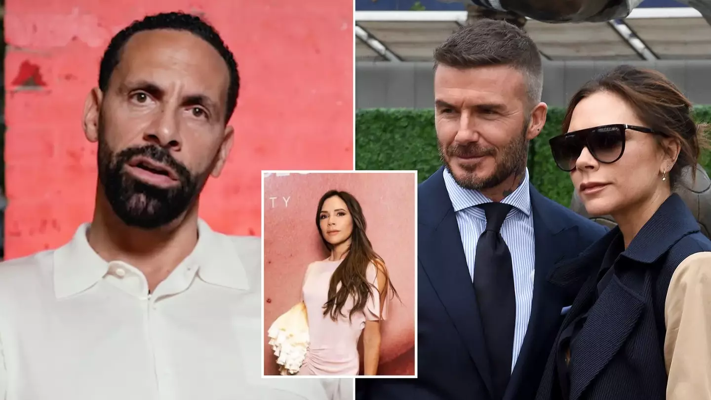 Victoria Beckham's friends hit back after Rio Ferdinand claims he'd never seen her eat