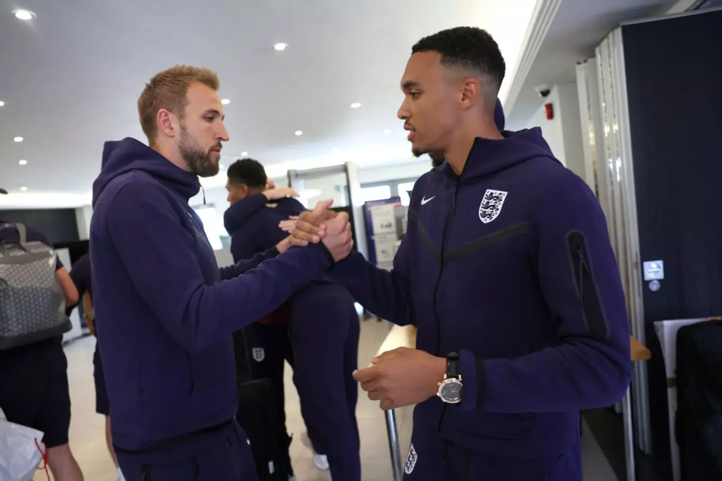 Harry Kane and Trent Alexander-Arnold have played 26 matches together for England. (Image: Getty)