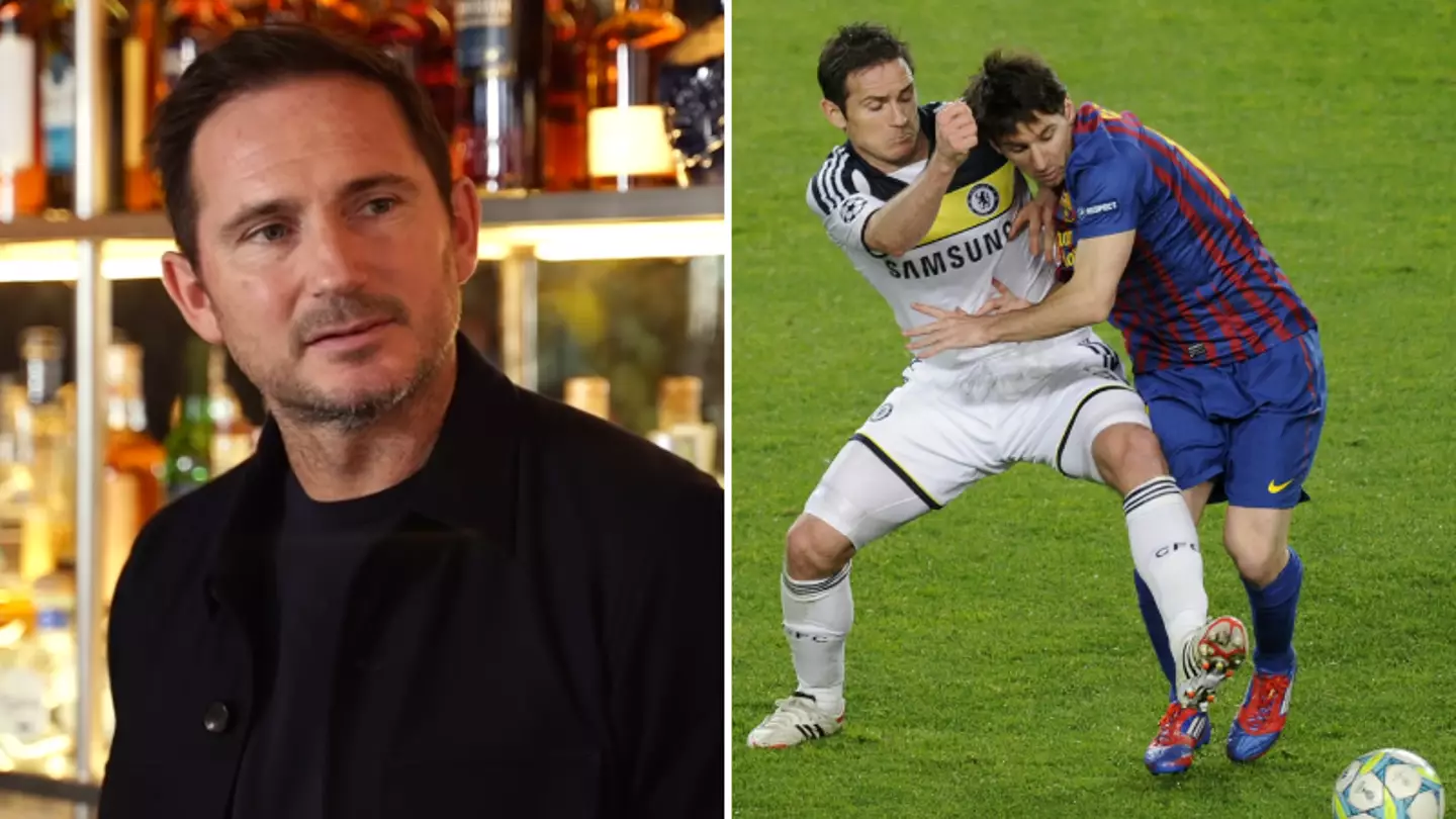 Frank Lampard snubbed Lionel Messi when naming the 'toughest opponent' of his Chelsea career