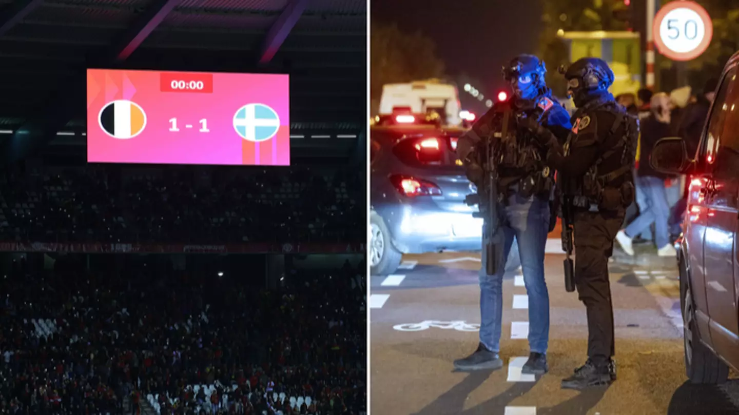 Police shoot man in hunt for gunman who killed two Swedish nationals before Belgium match