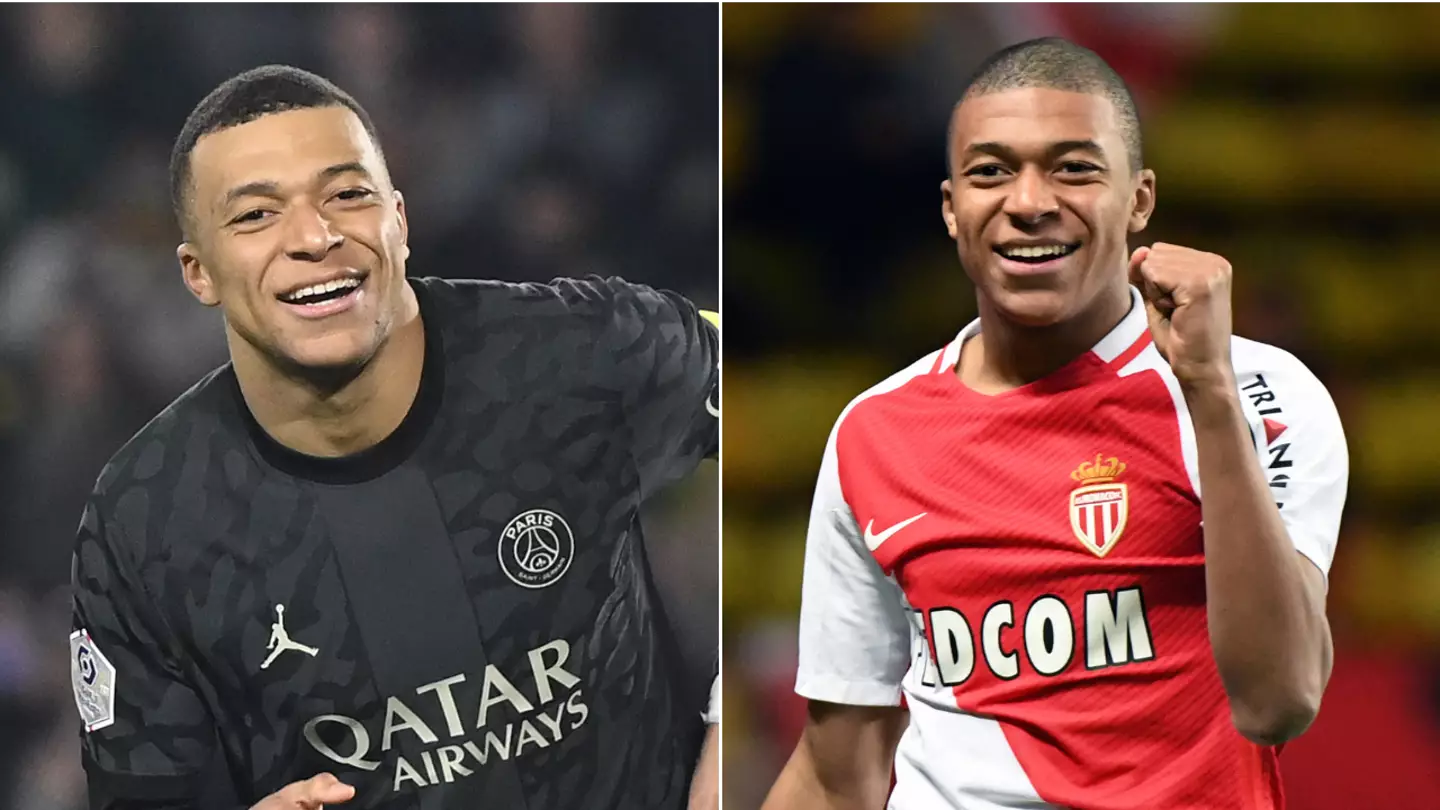 PSG star Kylian Mbappe used different name while at Monaco before it was dropped