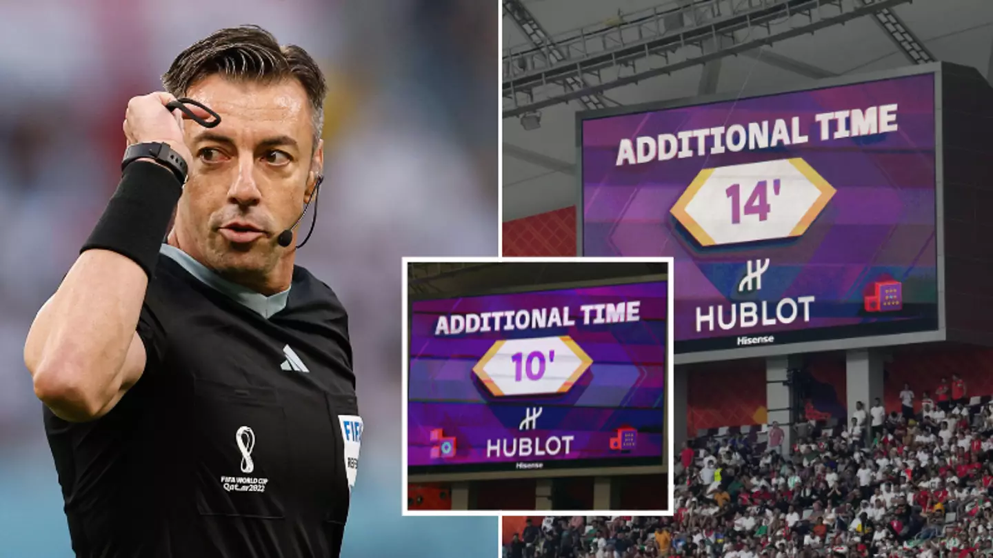 Why there has been 64 minutes of added time in the first four World Cup games