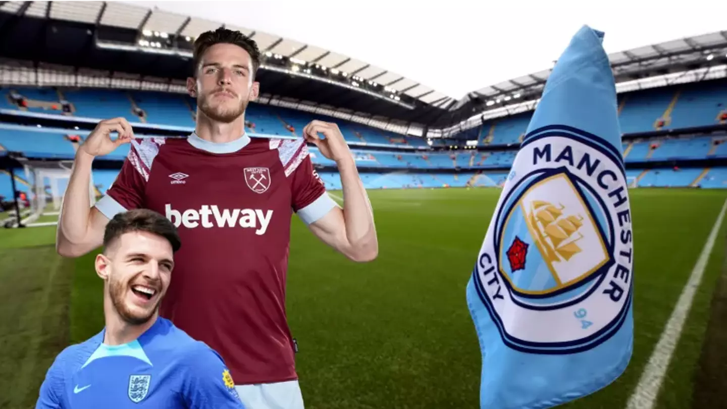 Man City 'lodge an official bid' for West Ham United's Declan Rice