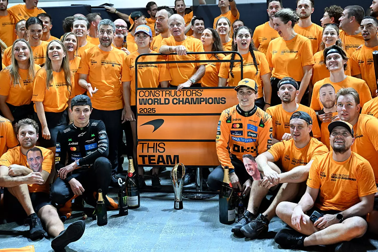 McLaren won the Constructors Championship during the F1 Grand Prix of Singapore. (Image: Mark Sutton - Formula 1/Formula 1 via Getty Images)