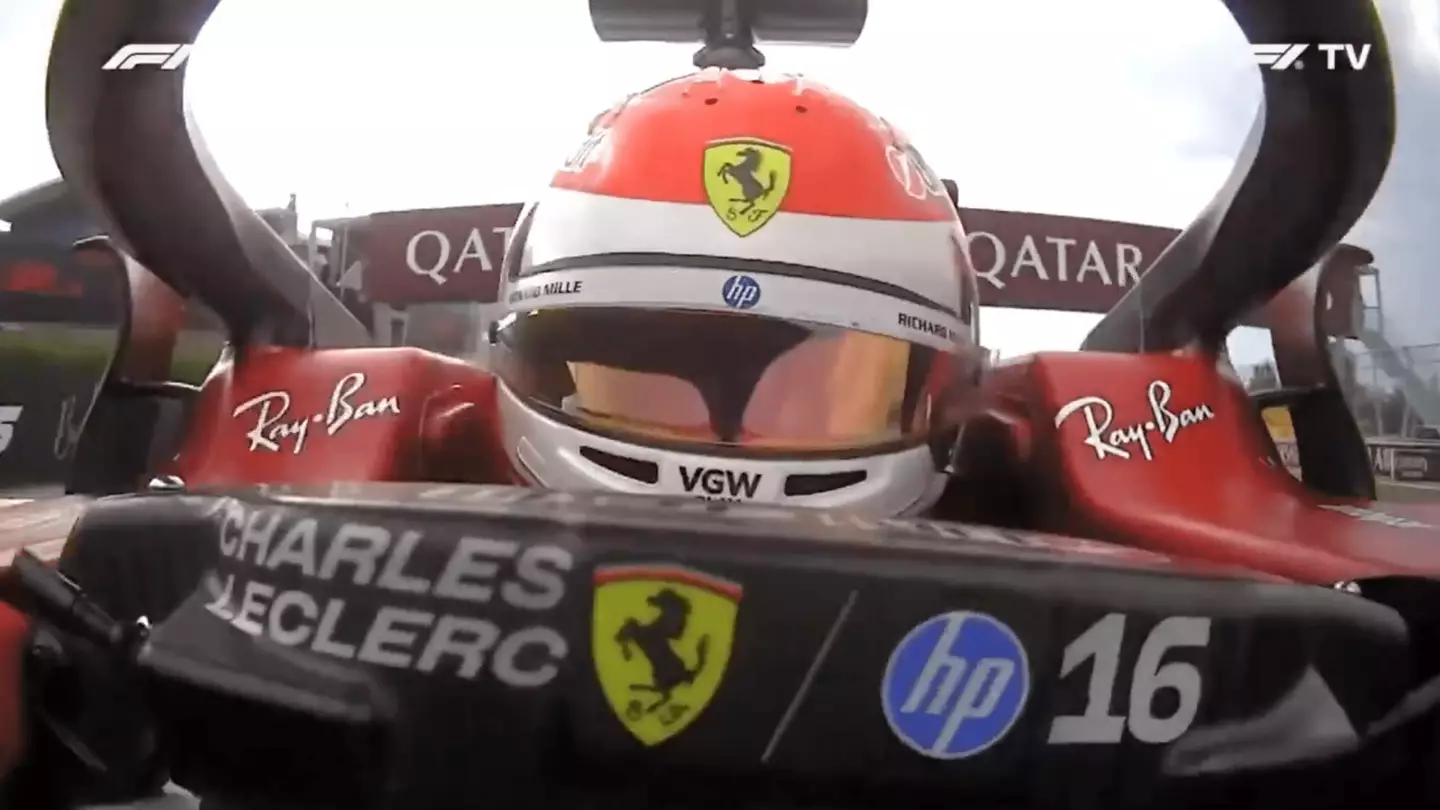 Charles Leclerc's radio message after shock Ferrari pole at Hungarian GP perfectly sums up the F1 season