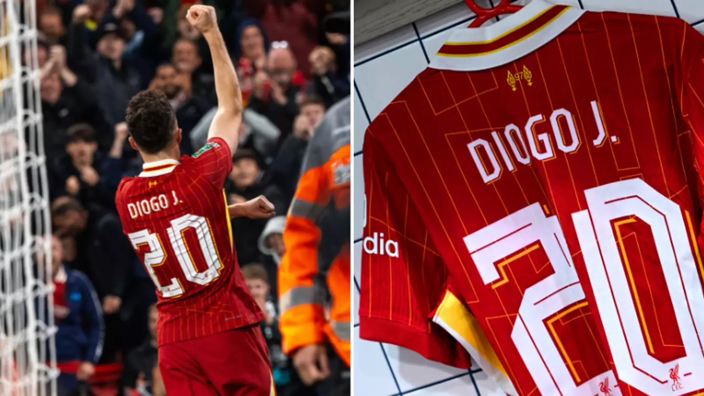 The little-known reason why Diogo Jota doesn't use his real name on his Liverpool shirt