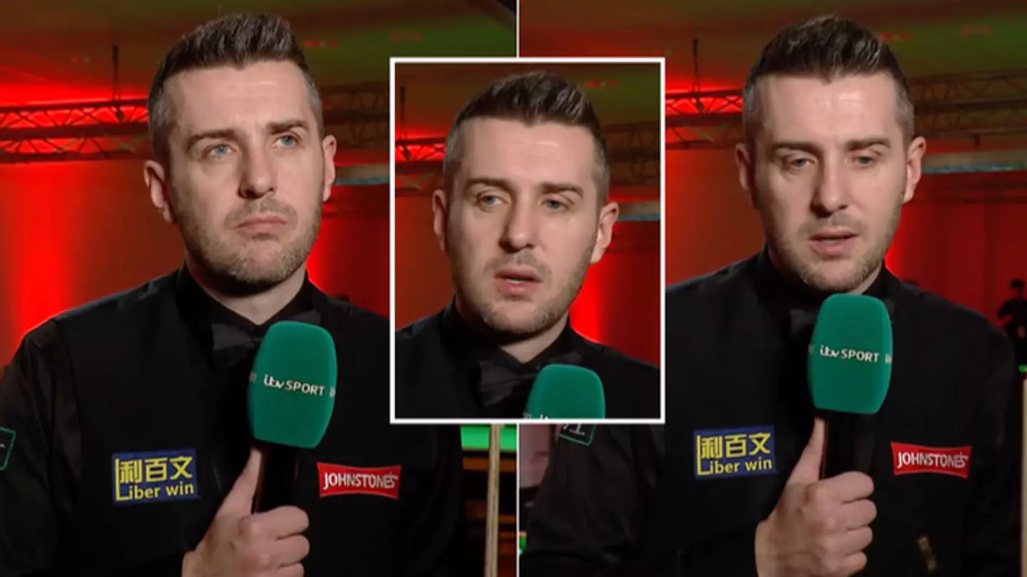 Mark Selby gives heartbreaking interview after loss in Tour Championship