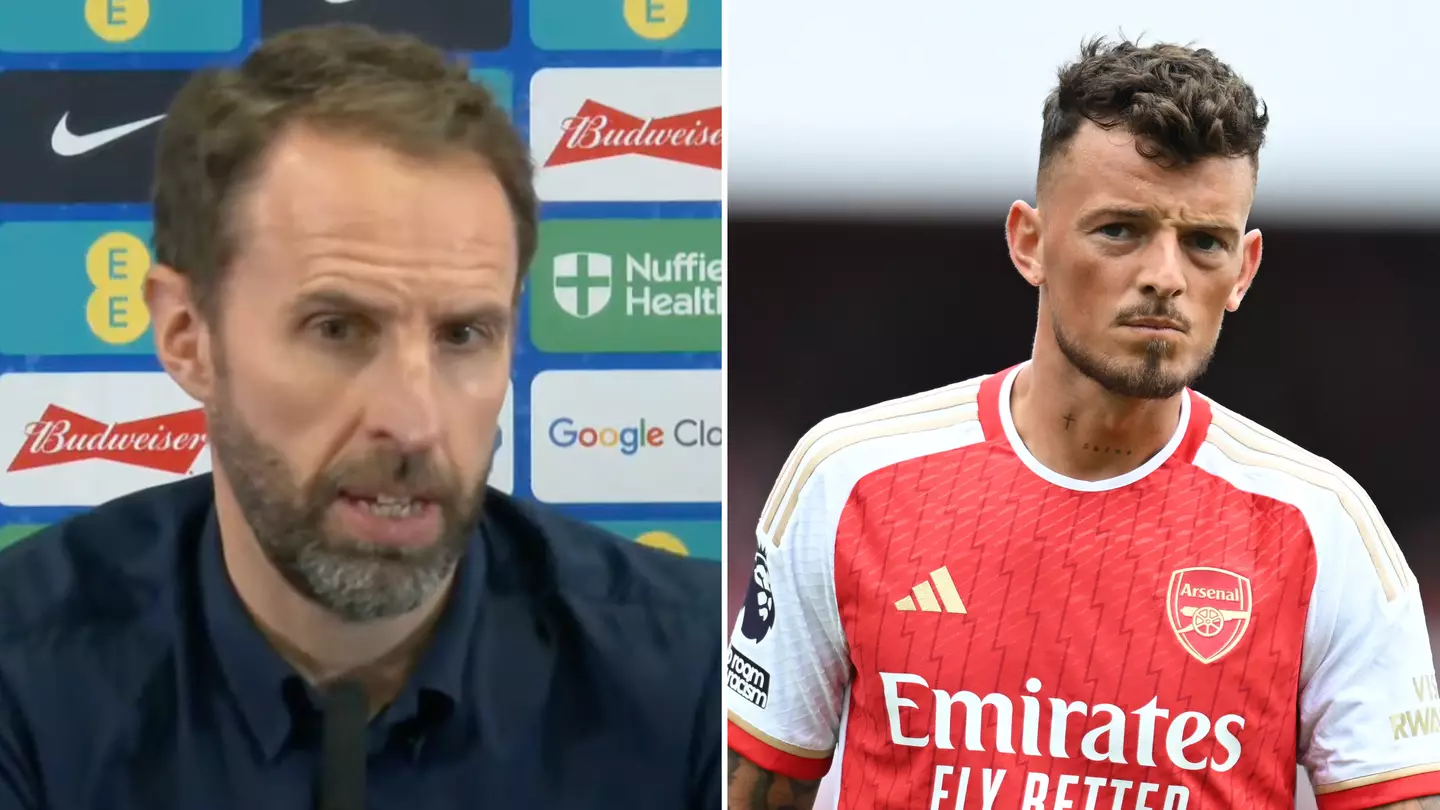 Gareth Southgate's blunt response when asked why Ben White isn't in England's preliminary Euro 2024 squad