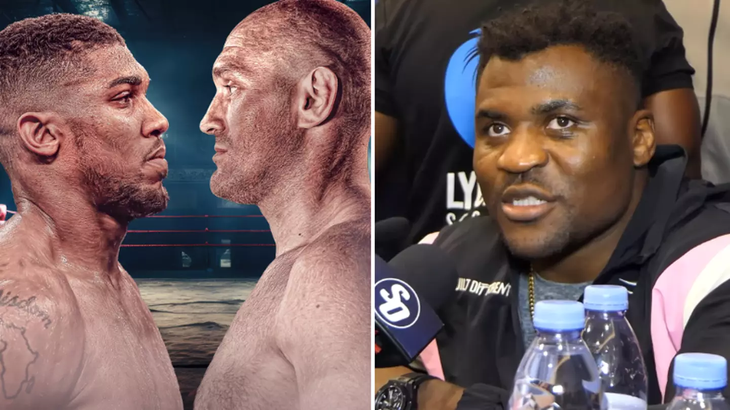 Francis Ngannou gives intriguing response when asked who would win between Tyson Fury and Anthony Joshua