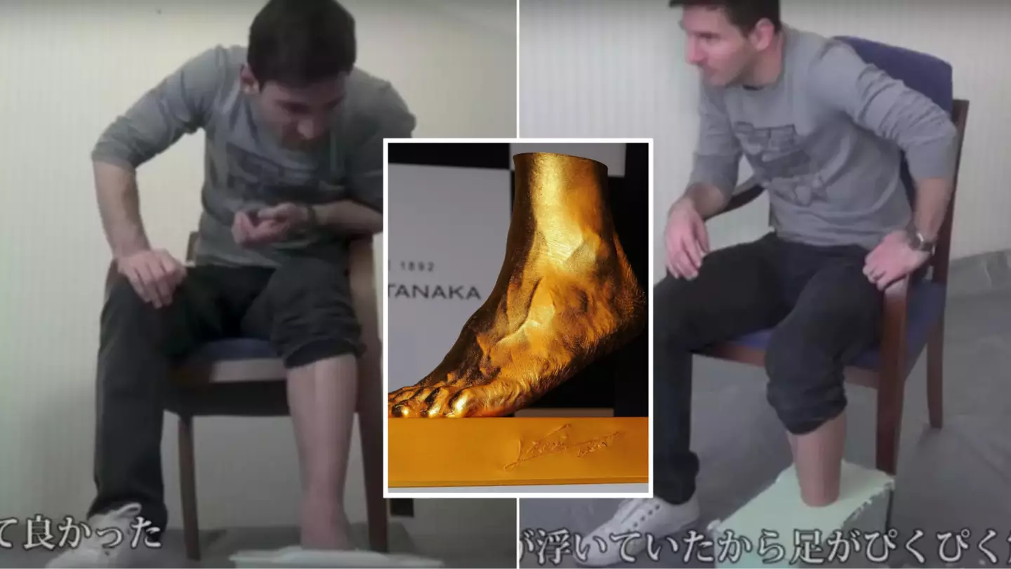 What happened to Lionel Messi's forgotten 'Golden Foot' which has mind-blowing value