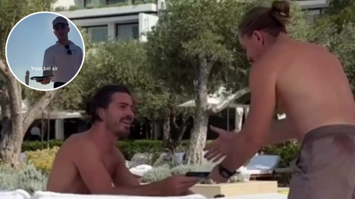 Jack Grealish ‘pranked’ into paying fan’s bill on holiday as TikTok goes viral