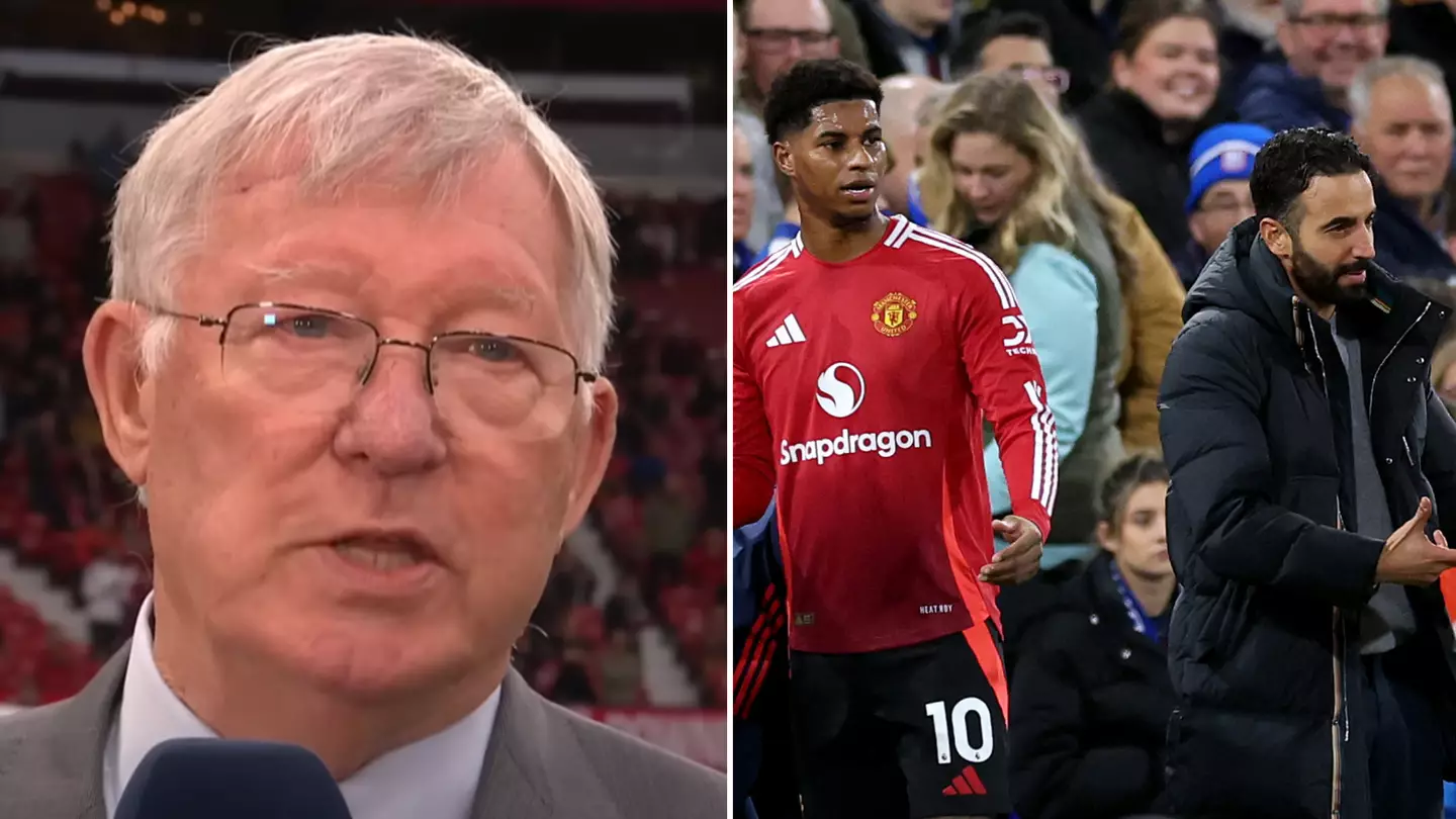 Sir Alex Ferguson has 'told' Ruben Amorim what he must do with Marcus Rashford as worrying report published