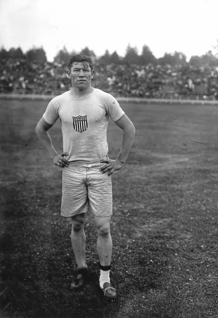 Jim Thorpe won two golds at the 1912 Olympic Games (Image: Getty)