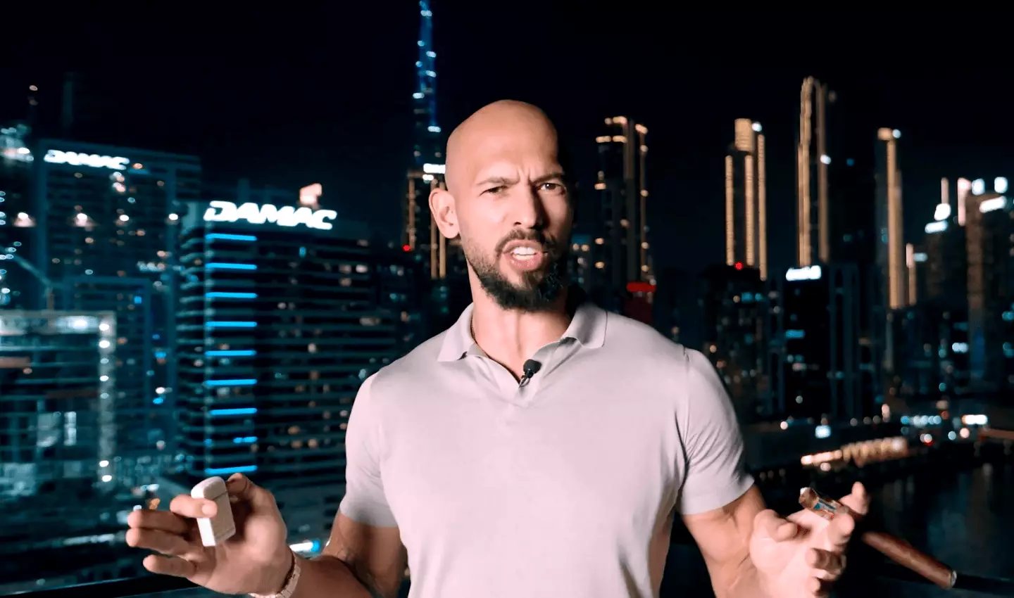 Andrew Tate has announced himself as the new Misfits CEO (Image: Misfits/Twitter)