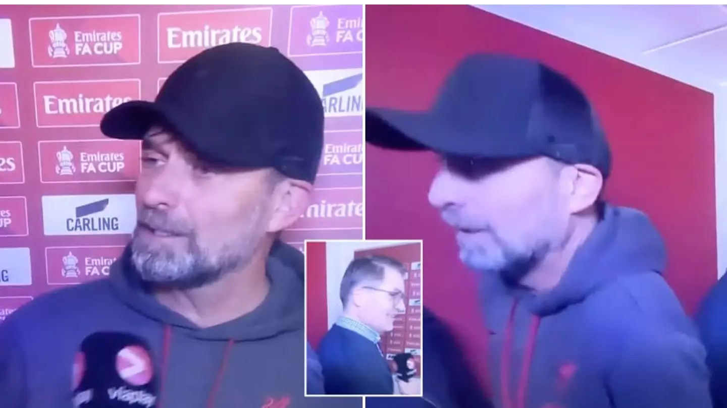 Jurgen Klopp walks out of interview with Norwegian TV after 'really disappointing' question following Man Utd defeat 