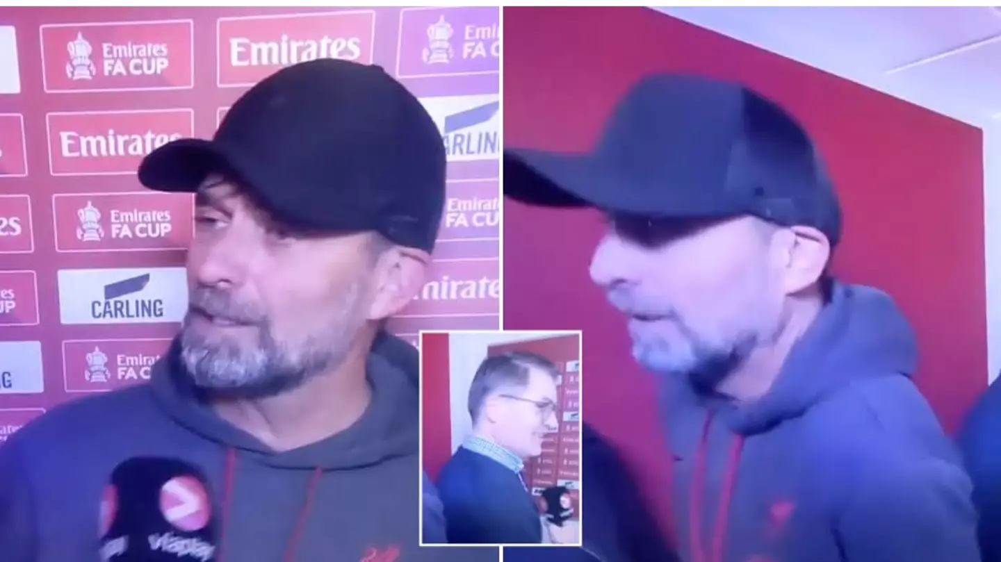 Jurgen Klopp walks out of interview with Norwegian TV after 'really disappointing' question following Man Utd defeat