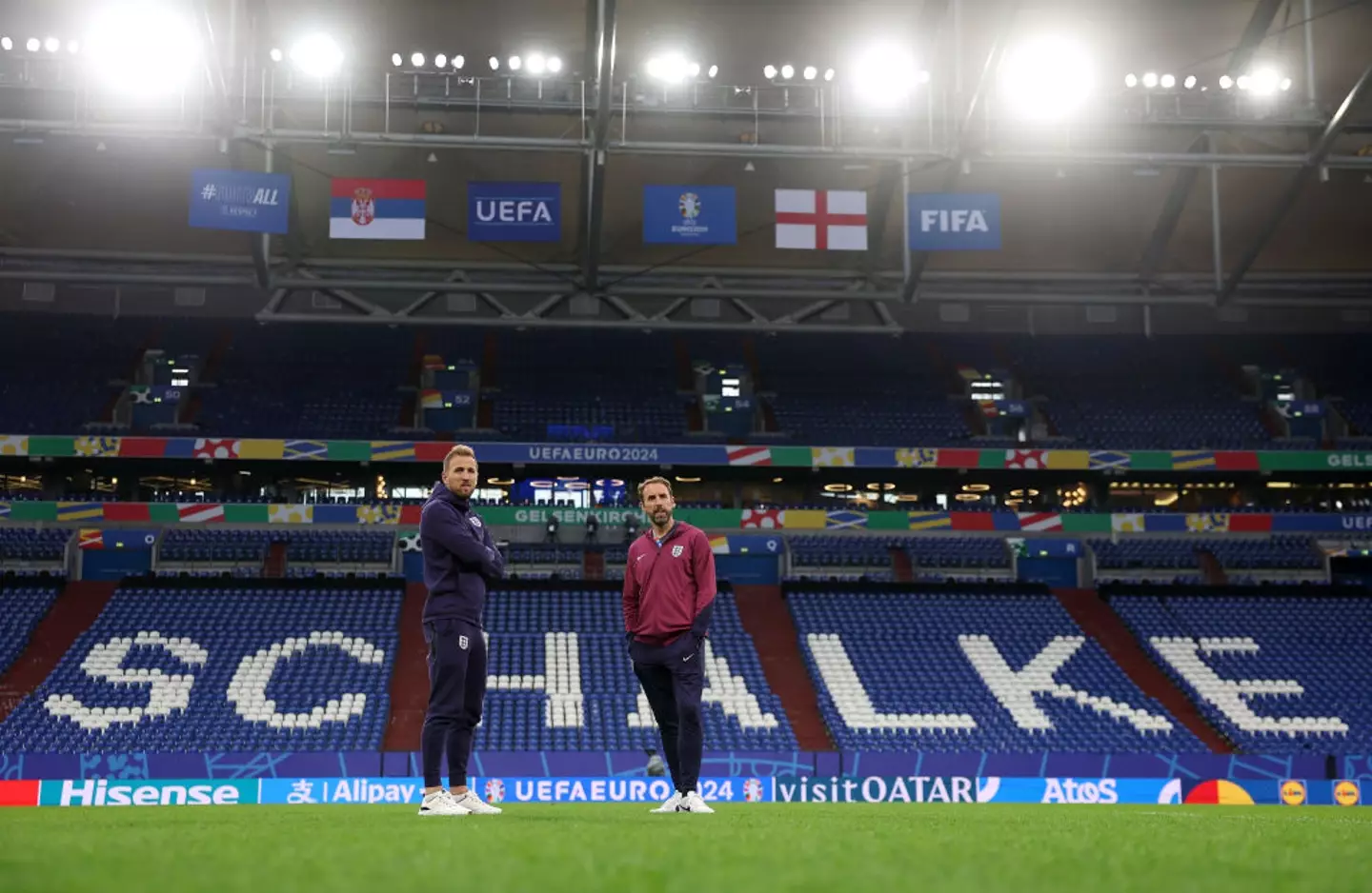 Harry Kane will captain England in their Euro 2024 opener against Serbia on Sunday (Image: Getty)