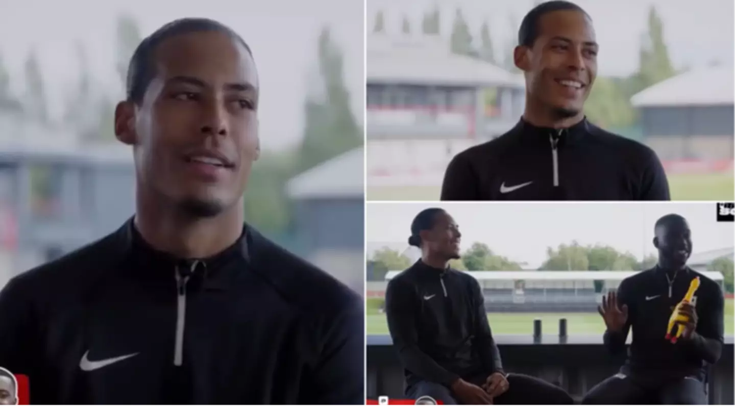 Virgil van Dijk brutally trolls Man Utd fan over Liverpool's 7-0 win last season