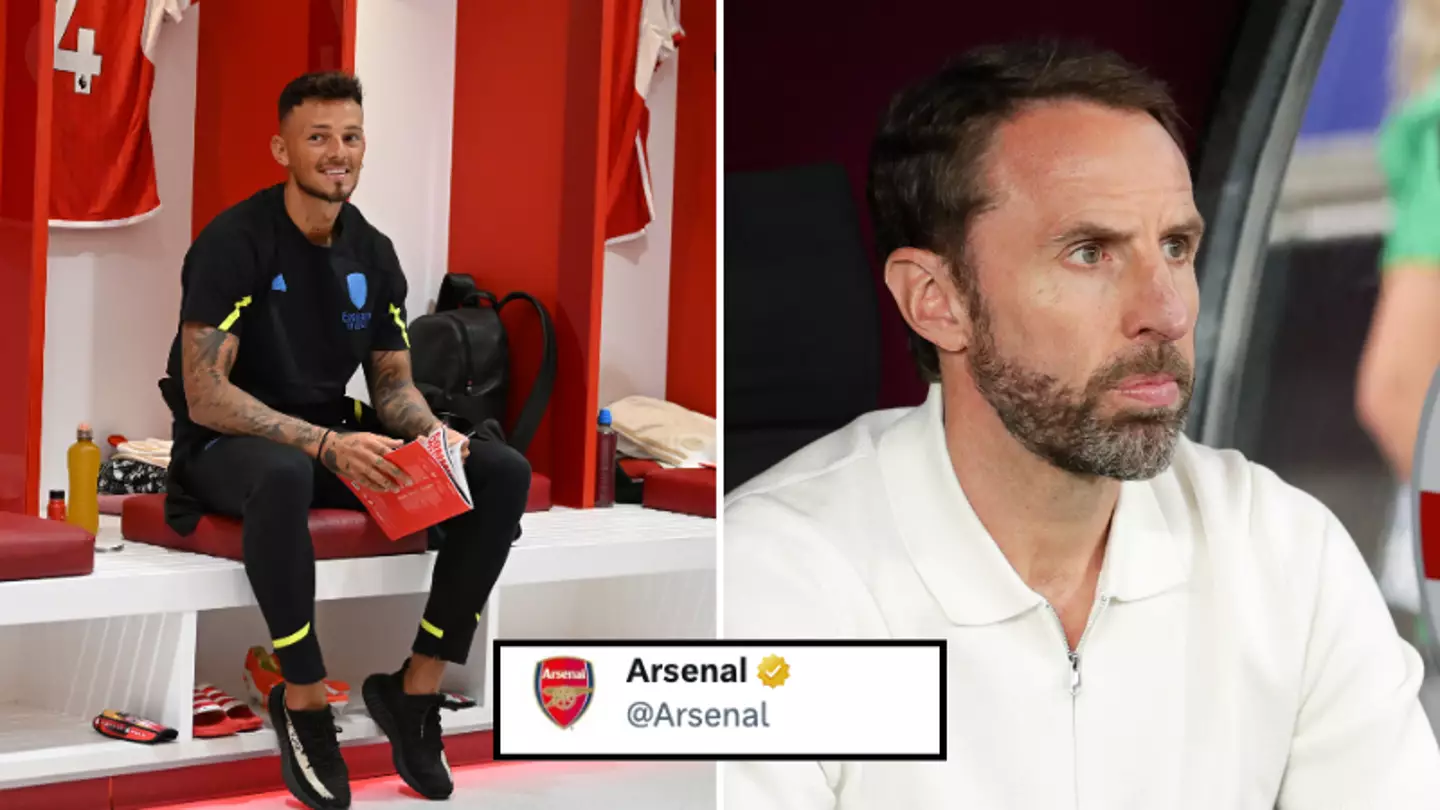 Arsenal's post about Ben White after England draw against Denmark has got fans talking