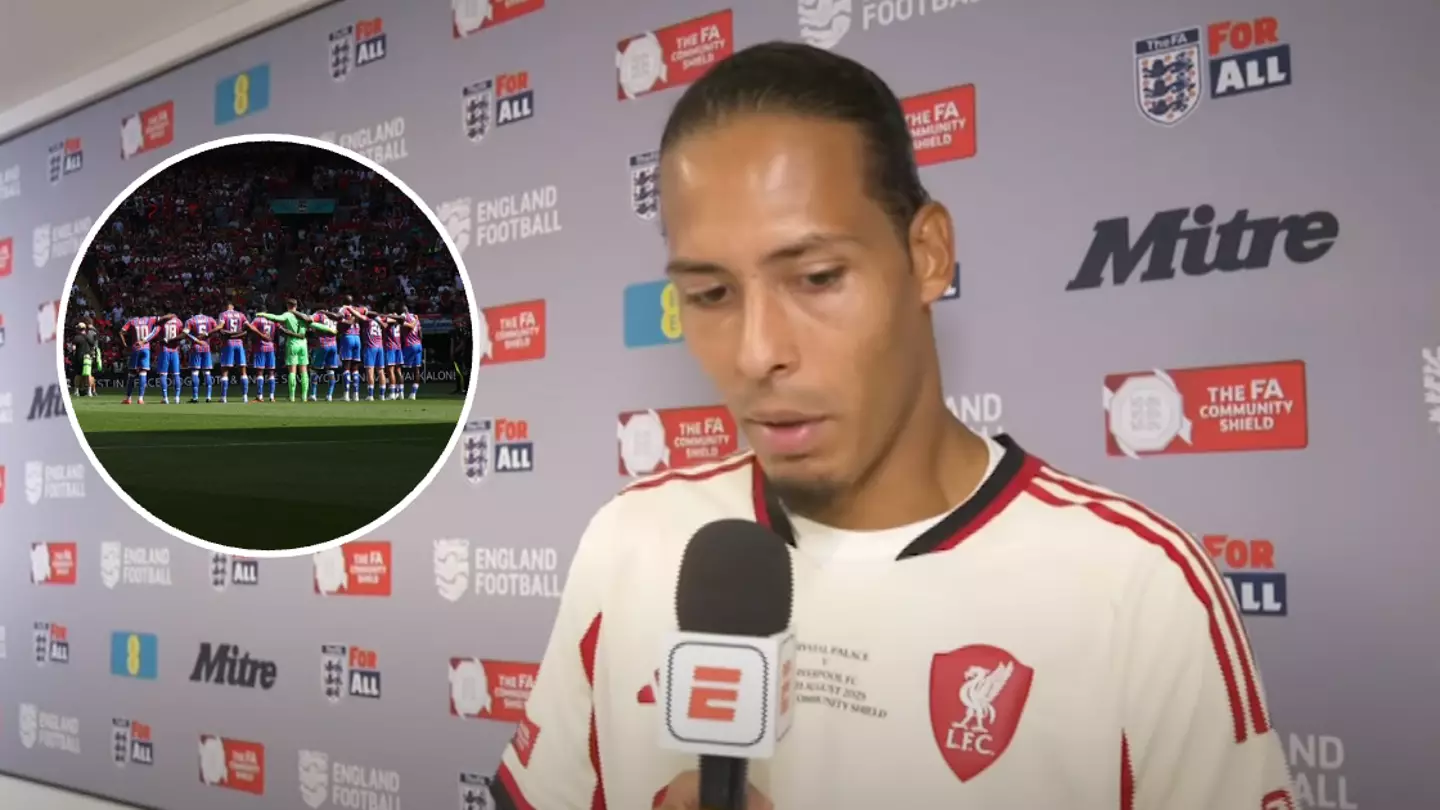 Virgil Van Dijk speaks out on cut short Diogo Jota tribute as explanation given for disturbance