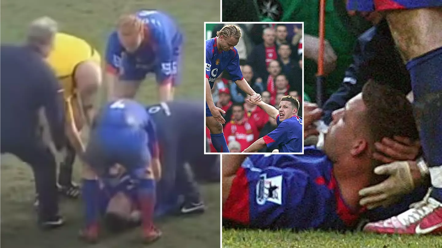 Alan Smith's horrific leg break injury while playing for Man United 17 years ago left him struggling to walk