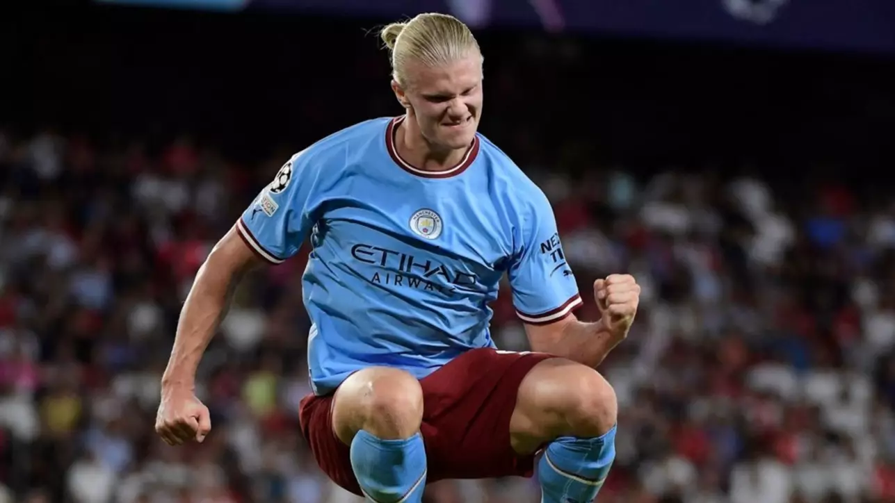 Pep Guardiola and Kevin De Bruyne heap praise on Erling Haaland after Sevilla brace