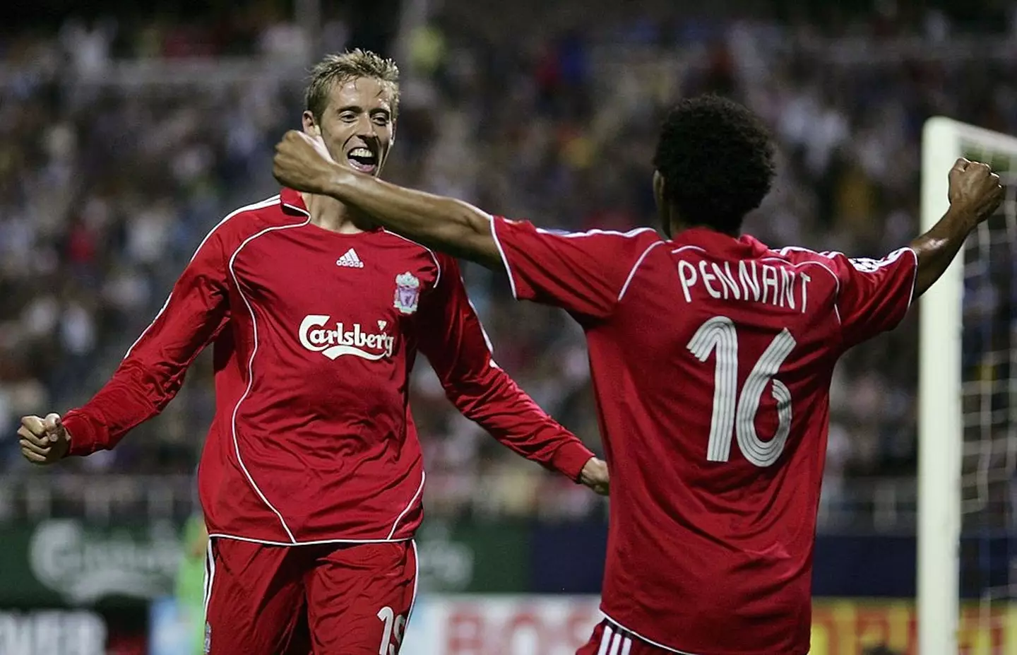 Peter Crouch played in the Champions League for Liverpool (Credit:Getty)