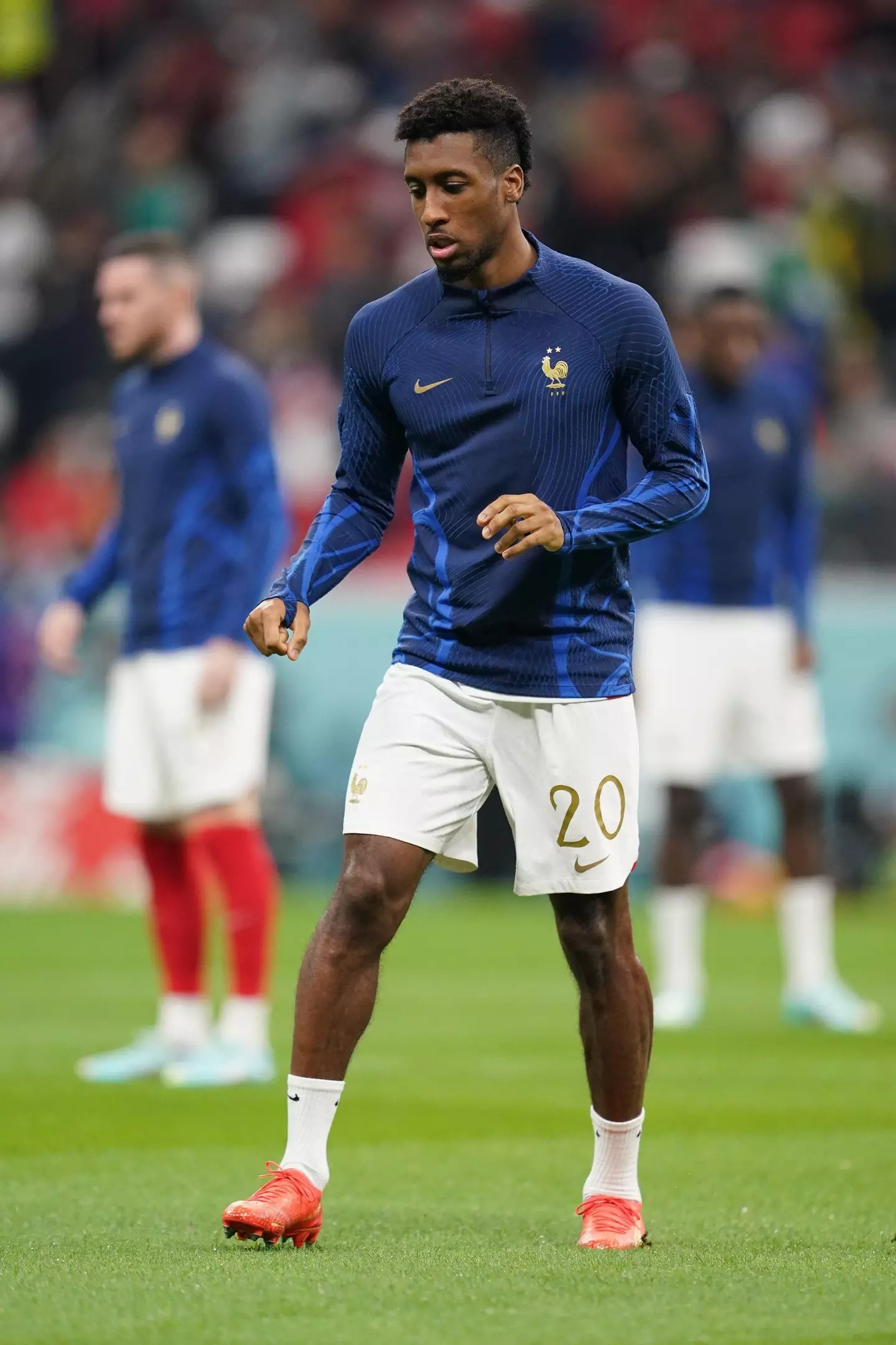 Kingsley Coman is the latest fitness concern for France.