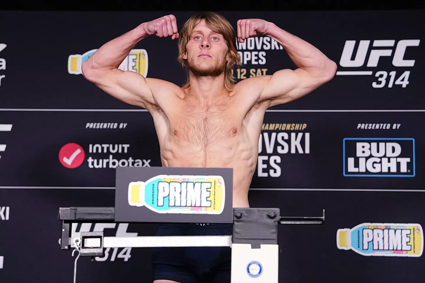 Paddy Pimblett will face Michael Chandler at UFC 314 in Miami. (Image: Getty)