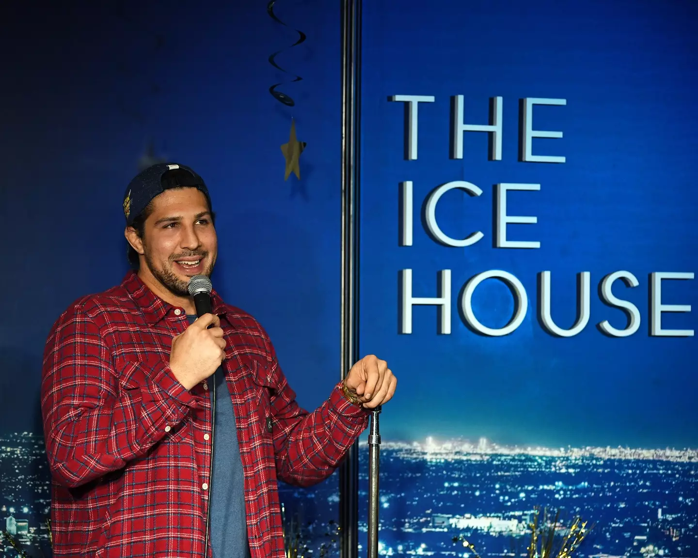 Brendan Schaub performs during his appearance at The Ice House Comedy Club (Image: Getty)