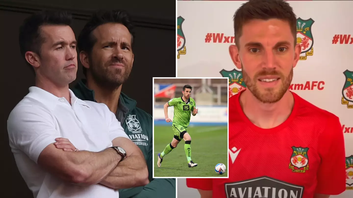 What happened to the first player Ryan Reynolds and Rob McElhenney chose to join Wrexham revolution