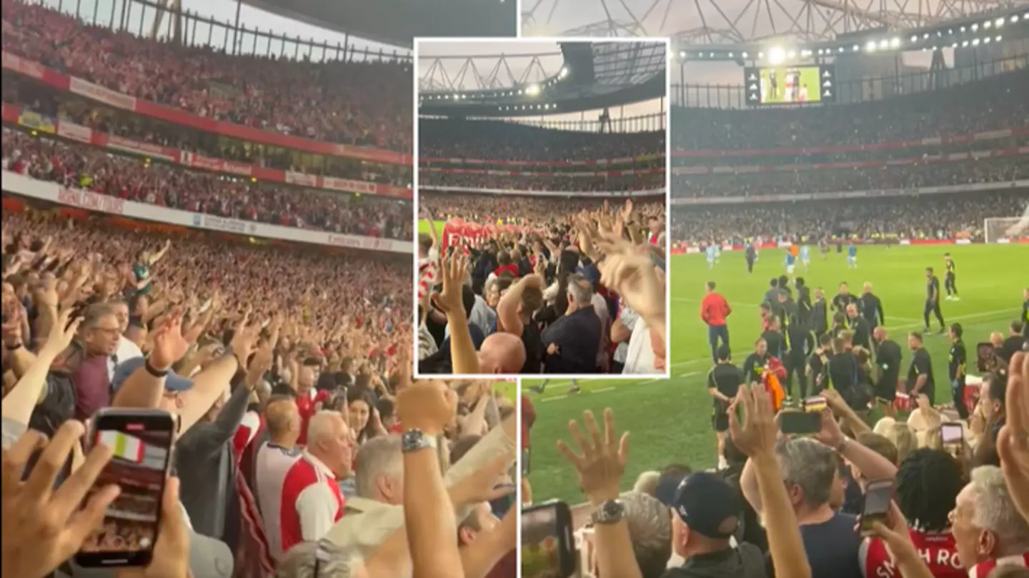 The rendition of 'North London Forever' after Arsenal's win over Man City is the best you'll ever hear