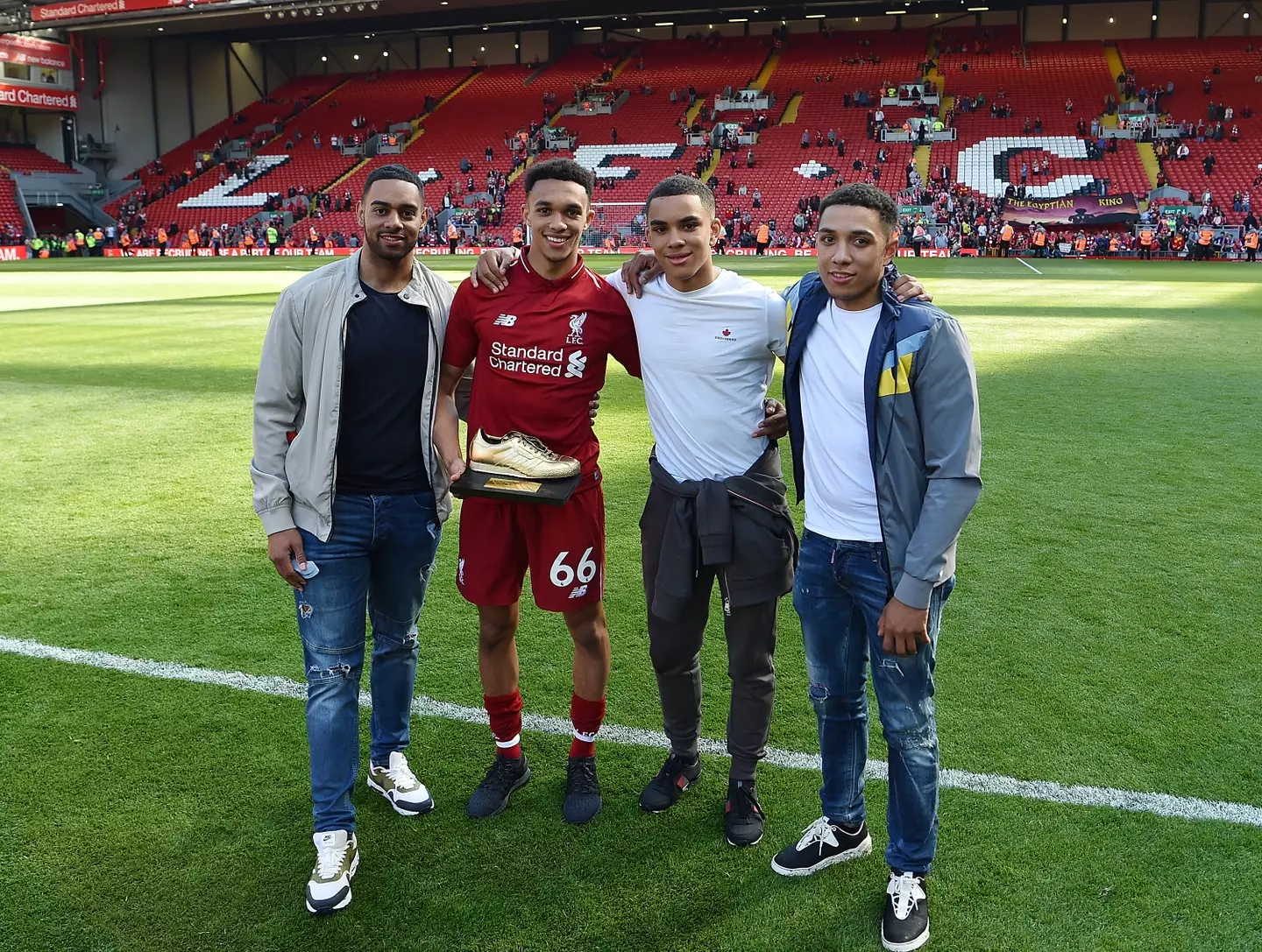 Trent Alexander's brother Tyler is his agent. Image: Getty