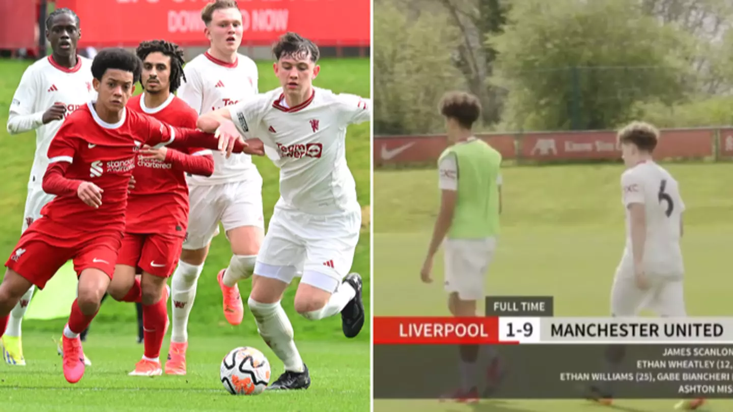 Man Utd player who helped demolish Liverpool 9-1 releases savage first comment